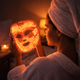 Masque LED LUMIGLOW° — Luminothérapie 7 Couleurs Pro