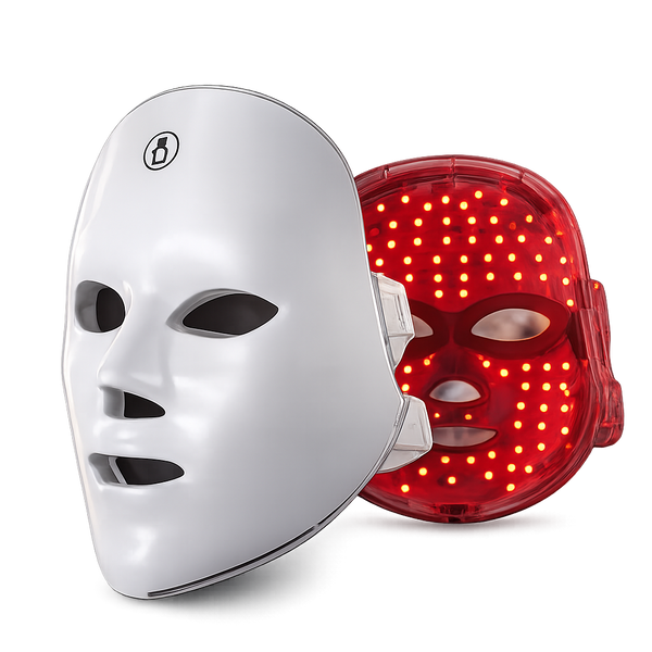 Masque LED LUMIGLOW° — Luminothérapie 7 Couleurs Pro